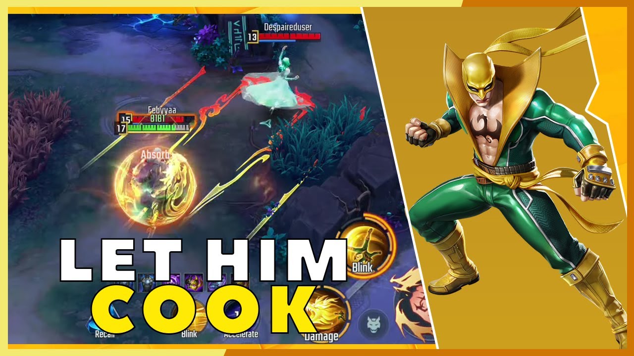 Ironfist Is Actually Cooking | Marvel Super War