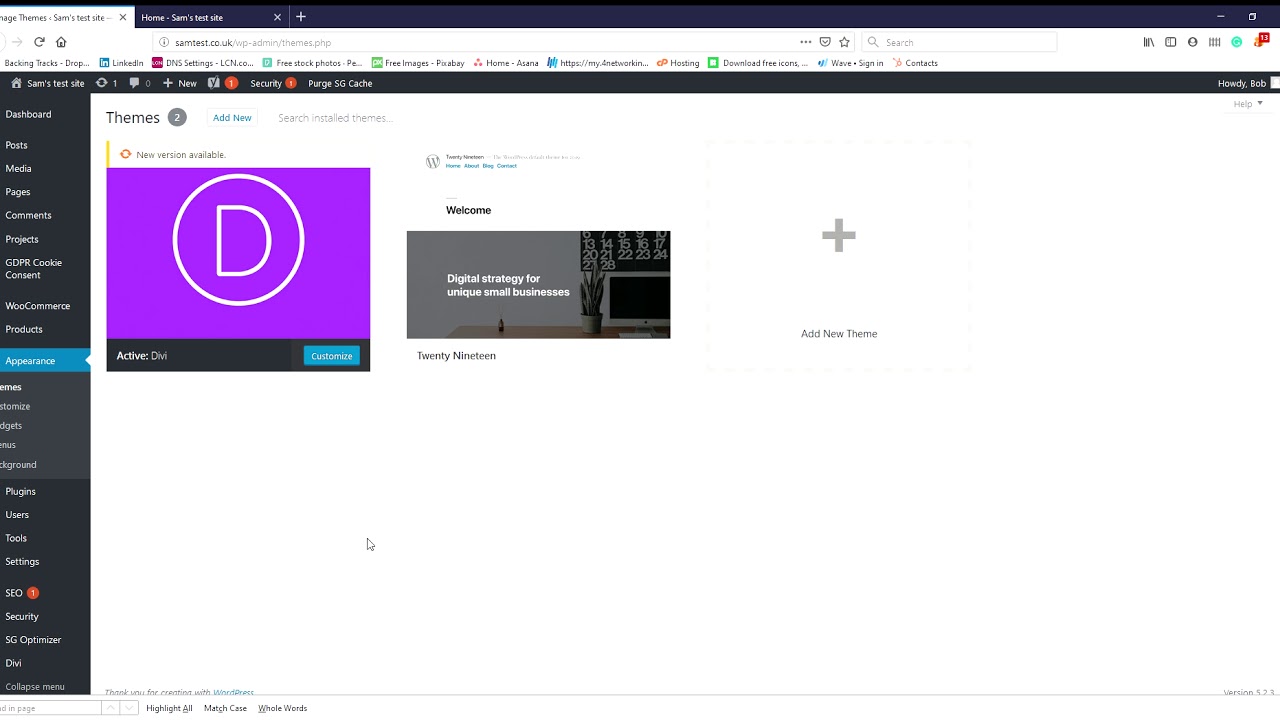 A beginners tour of Wordpress