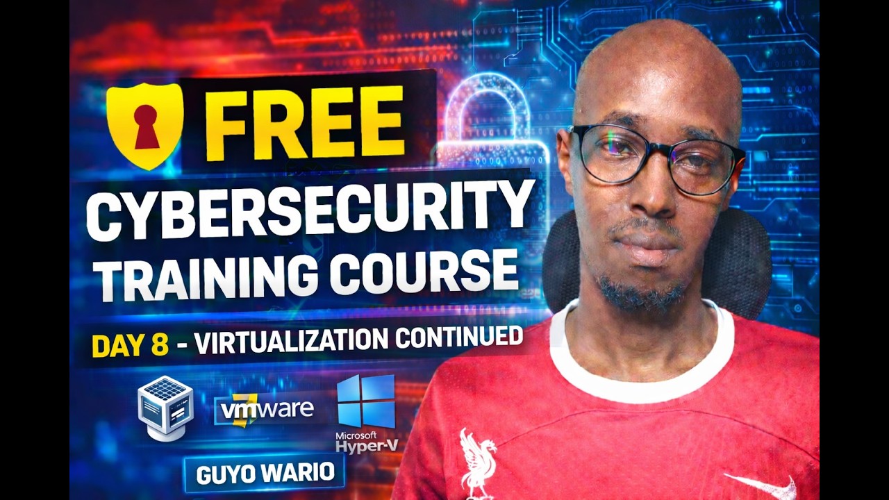 Cybersecurity Training Day 8 // Virtualization continued