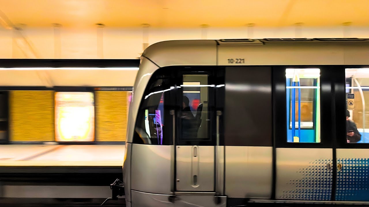 [Métro de Montréal] Trajet de Square-Victoria-OACI jusqu'à Rosemont incluant les vues extérieures 🟠