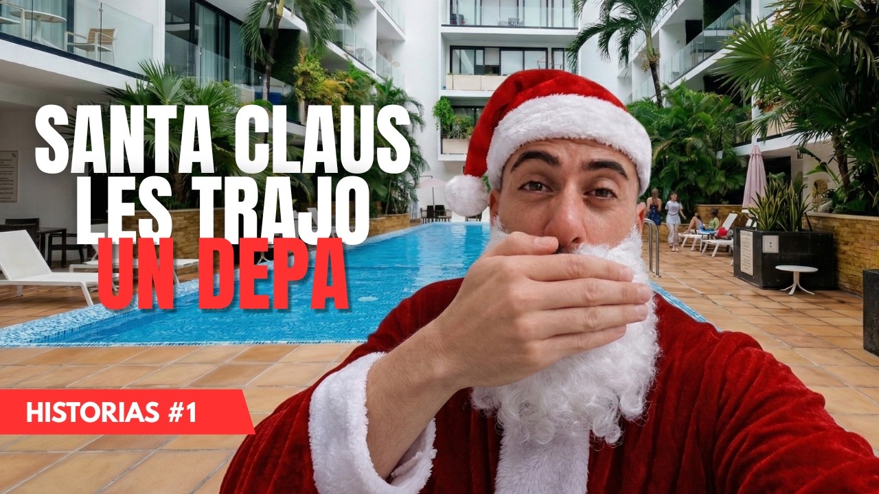 Santa les trajo un DEPA | Su primer departamento en Playa del Carmen