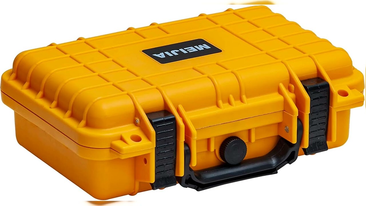 MEIJIA Portable All Weather Waterproof Protective Hard Case, Small Camera Case,Dry Case - B07RZGFV59