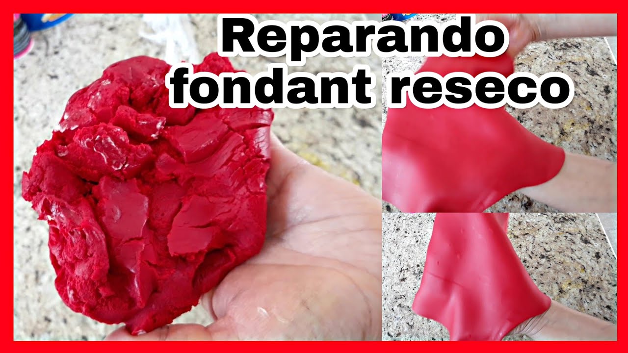 COMO REPARAR FONDANT RESECO Y QUEBRADIZO FÁCIL Y RÁPIDO