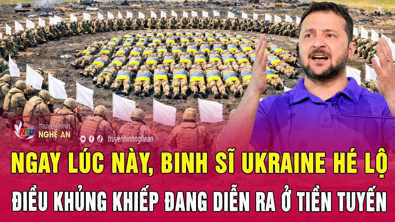 Điểm nóng quốc tế 11/2:Ngay lúc này,binh sĩ Ukraine hé lộ điều khủng khiếp đang diễn ra ở tiền tuyến