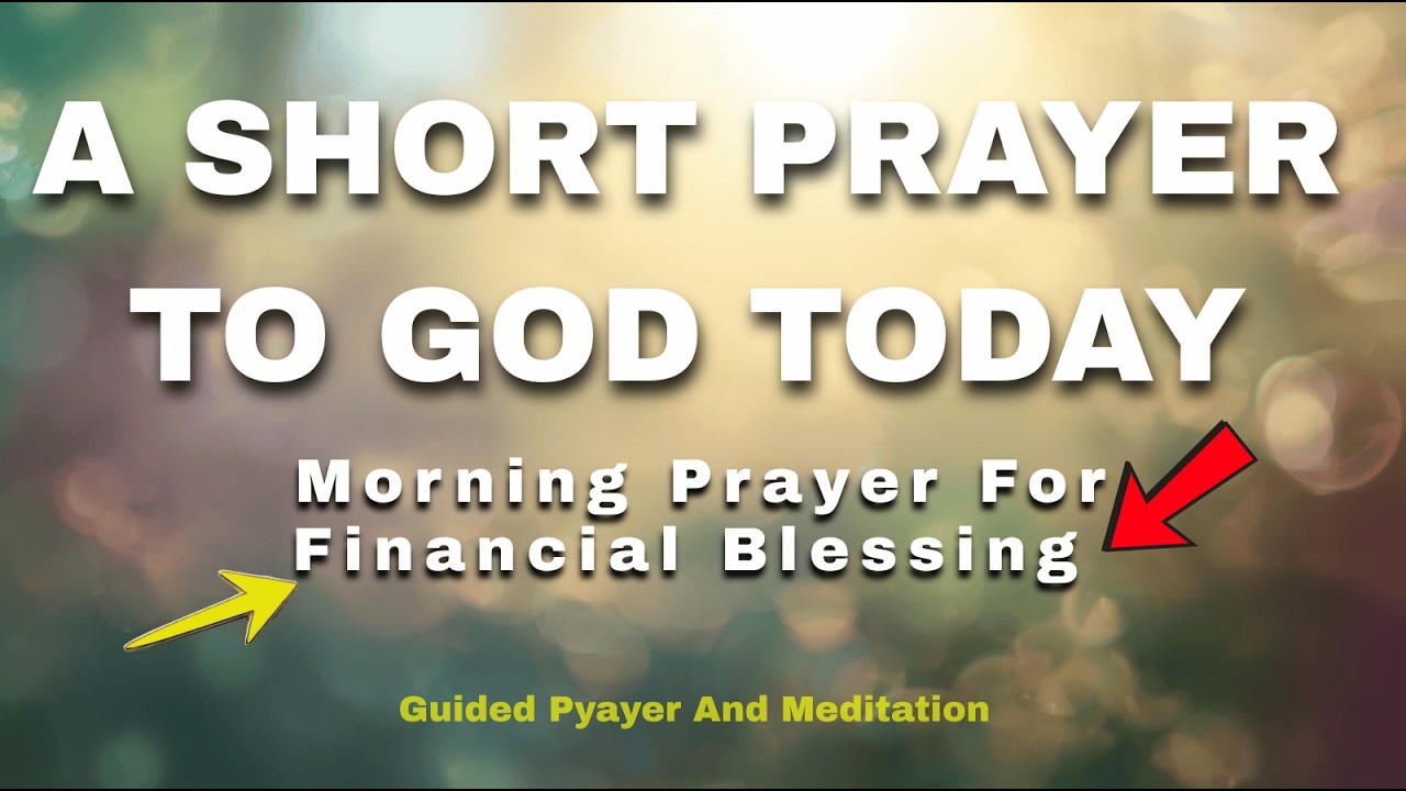 A Prayer for Financial Miracles | God is Opening Doors You Cannot See #prayer