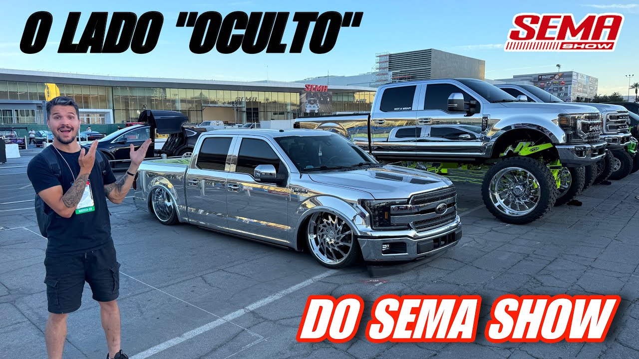 MOSTREI O SEMA SHOW COMO VOCÊ NUNCA VIU 🔥 1ª dia