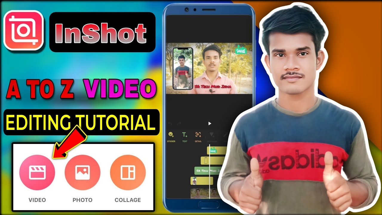 InShot Video Editing Full Tutorial | ইনশট ভিডিও এডিটিং ফুল প্রসেস | Bangla