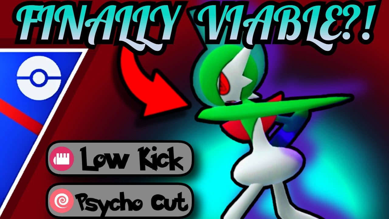 *x2 BUFFED* GALLADE FINALLY HAS GOOD FAST MOVES... BUT WHICH IS BETTER? - Pokemon GO Battle League