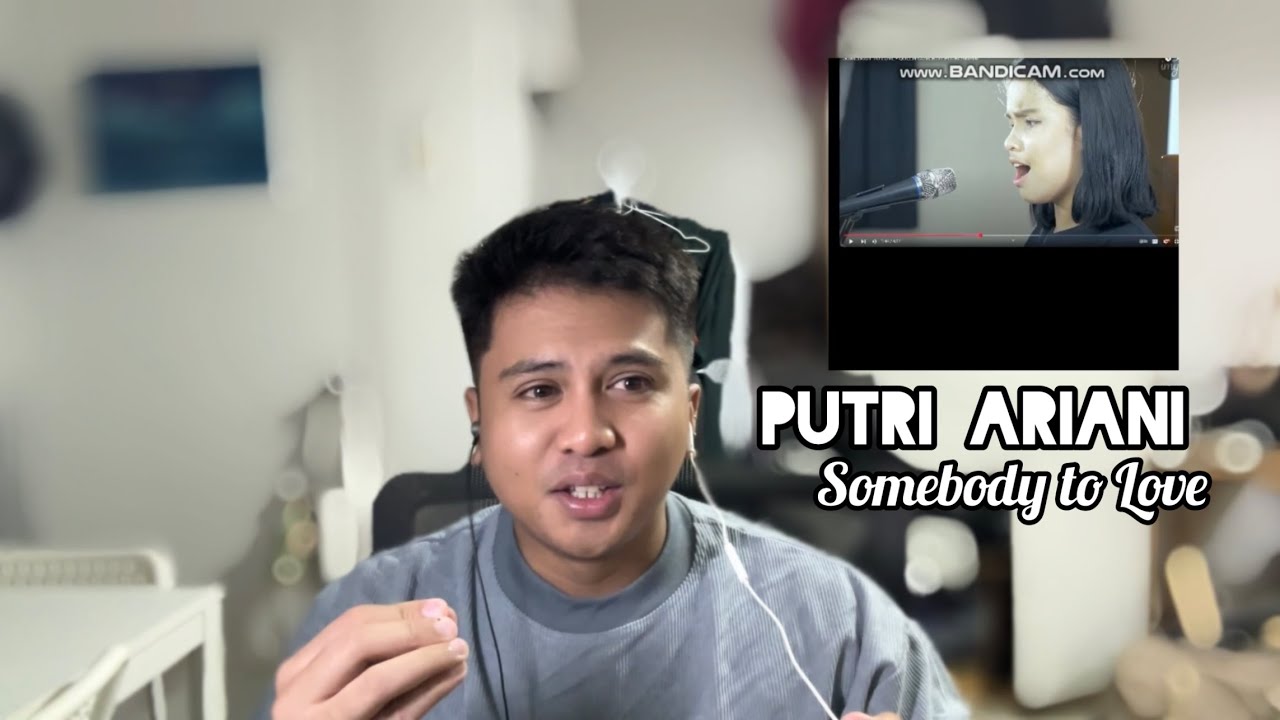 PUTRI ARIANI - Somebody to Love (SINGER REACTS)