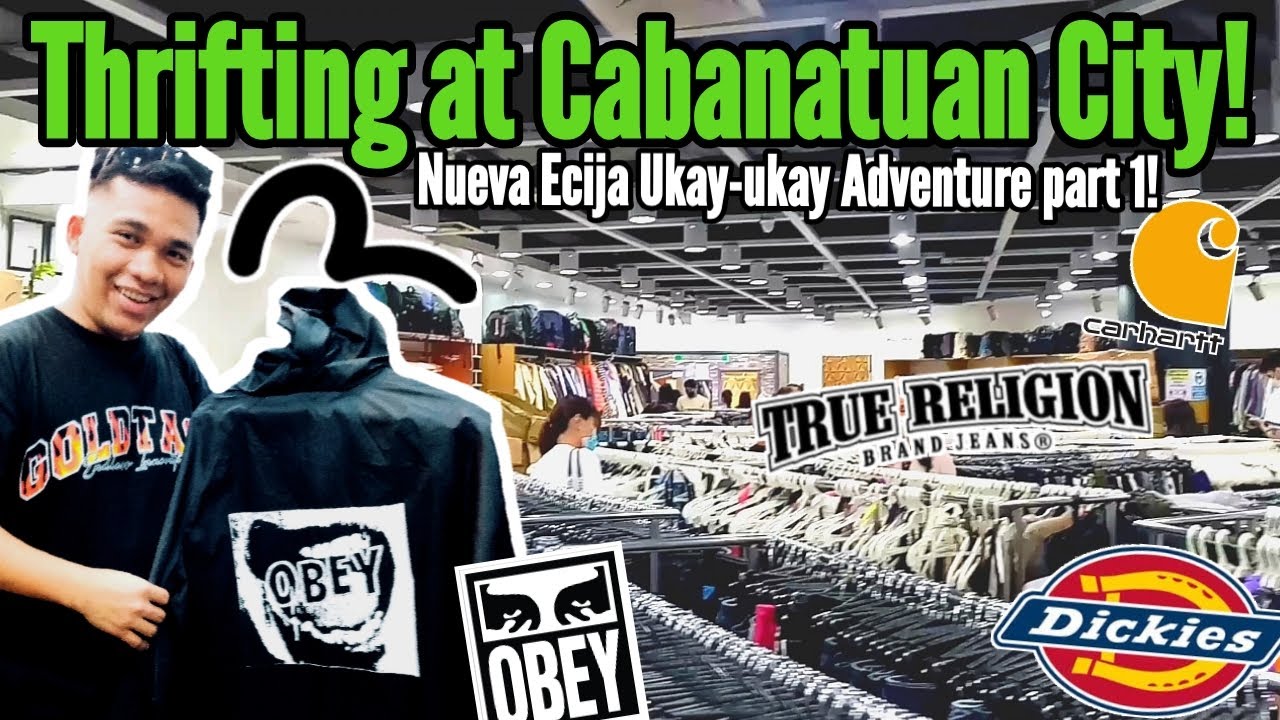 Mamahaling Ukay-ukay sa Cabanatuan City sobrang daming Branded na damit! (Dickies, Carhartt at Obey)