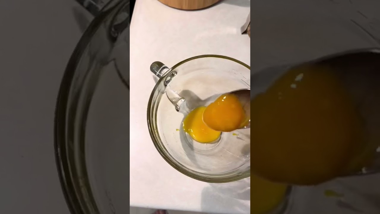 I tried the egg yolks in my coffee ☕️ 🥚