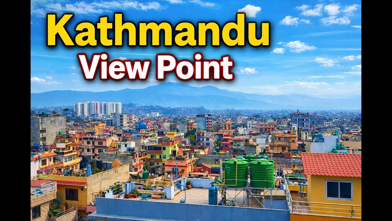 Kathmandu from Above 😍 | Stunning Valley View🏙️