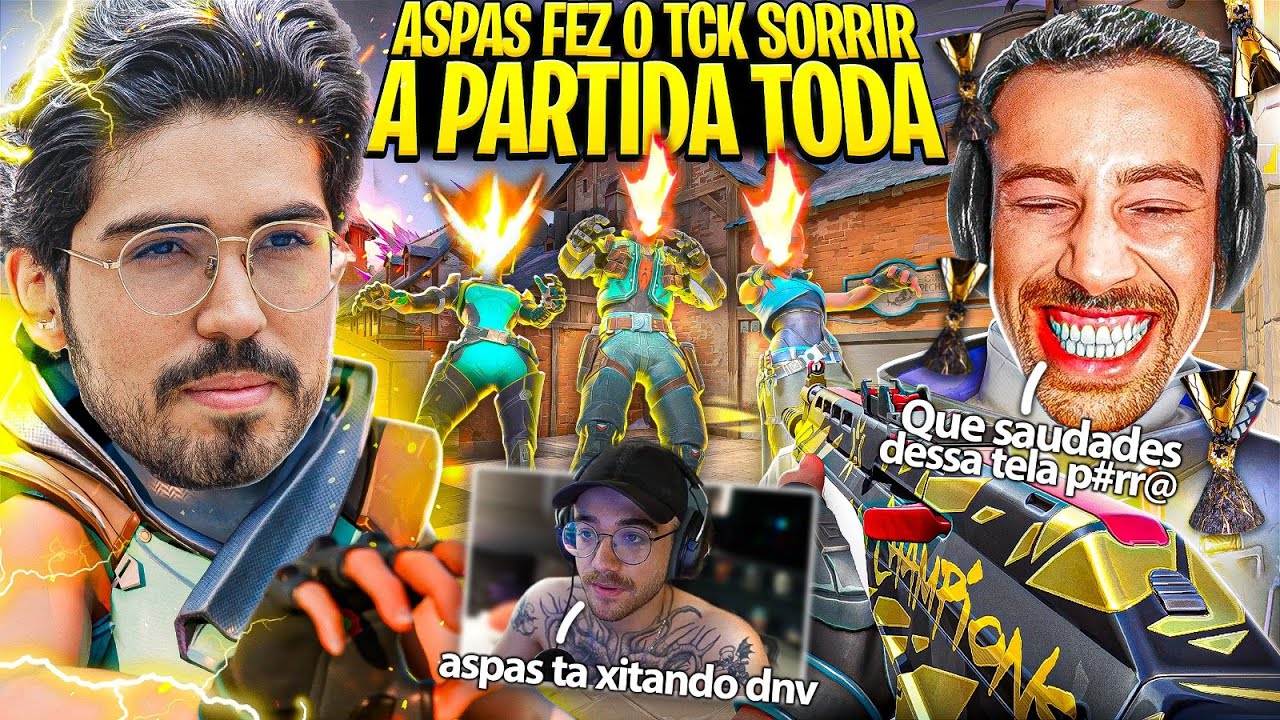 ASPAS JOGOU A ÚLTIMA RANKED DO ANO COM TCK E COREANO... ELES SE IMPRESSIONARAM com A MIRA ROBÓTICA!