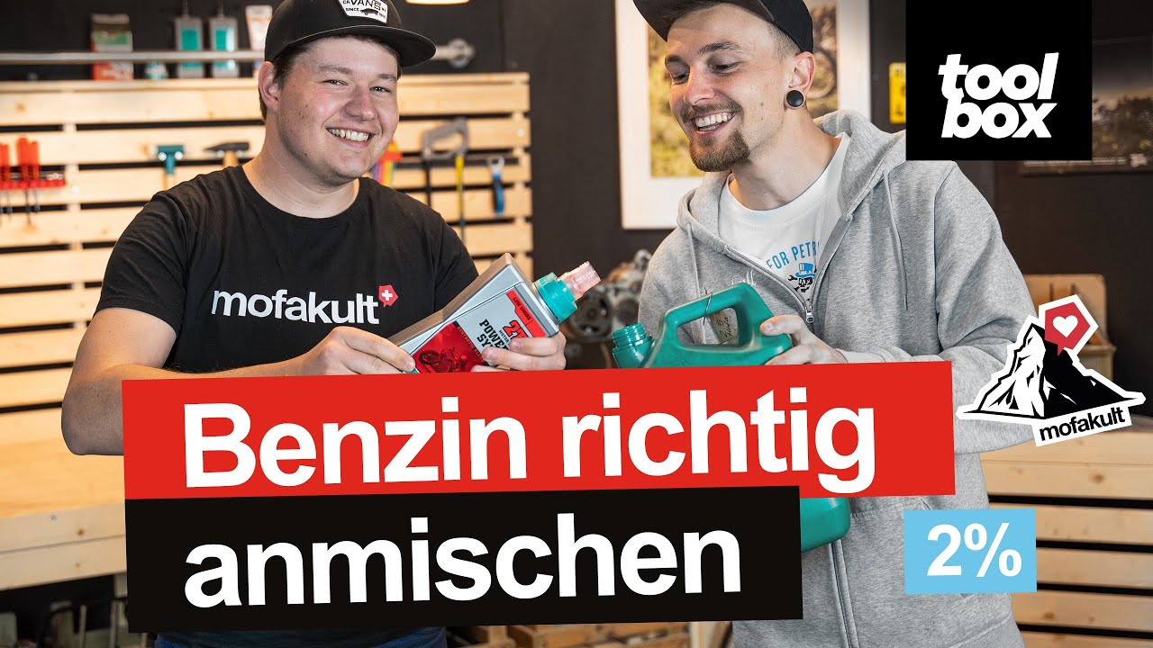2-TAKT BENZIN RICHTIG ANMISCHEN | TOOLBOX