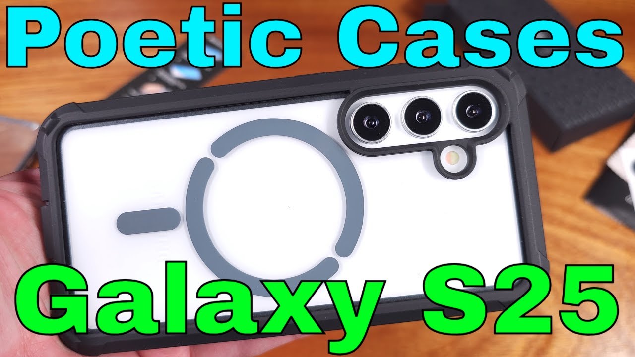The Poetic Guardian Mag Pro Case Vs Galaxy S25!