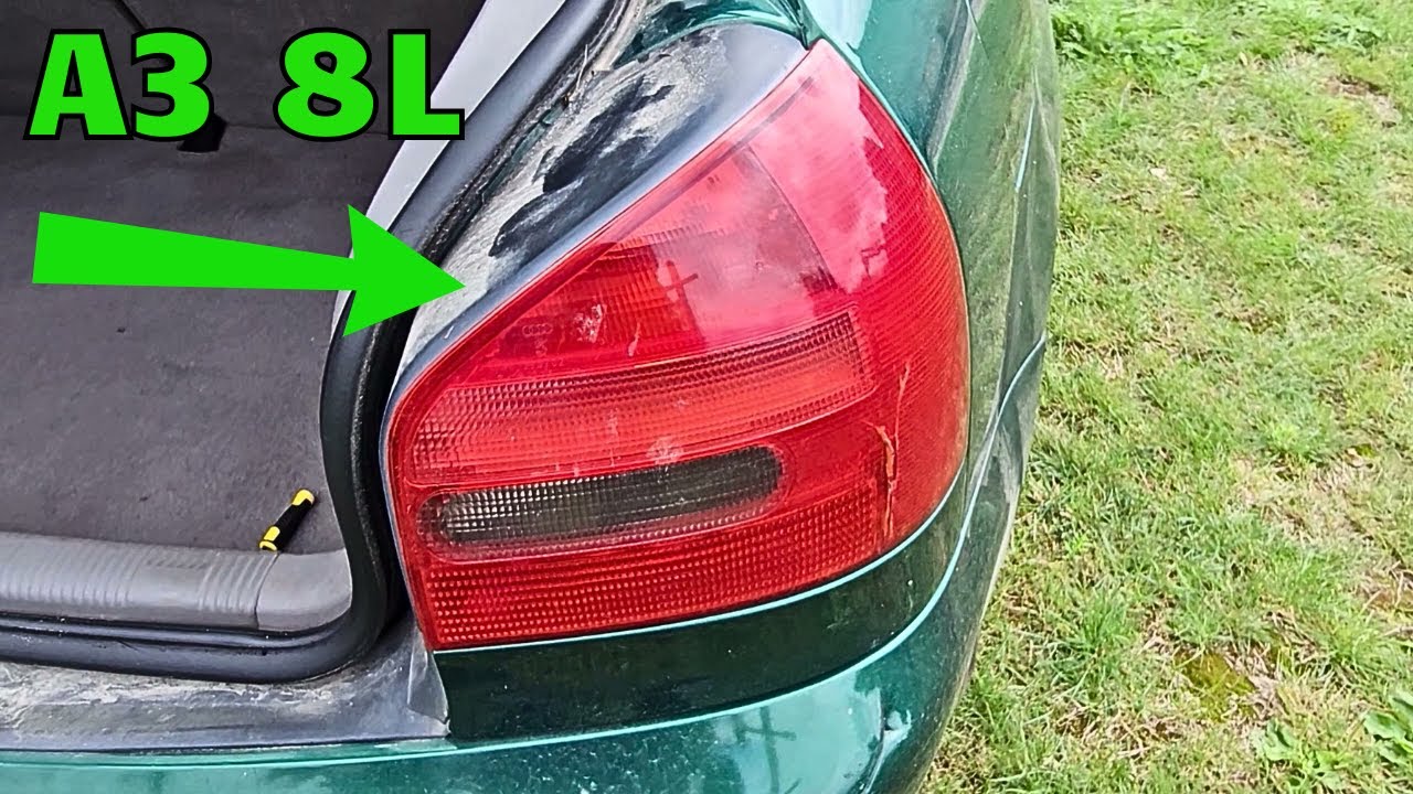 Audi A3 8L — Замена заднего фонаря