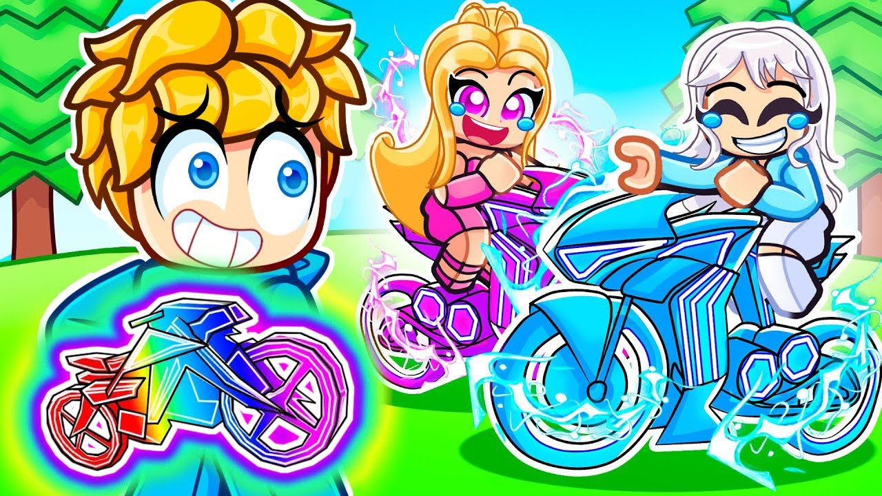 Ich tu so als wäre ich ein NOOB in Roblox BIKE OBBY, dann habe ich ein 100.000€ Bike benutzt!