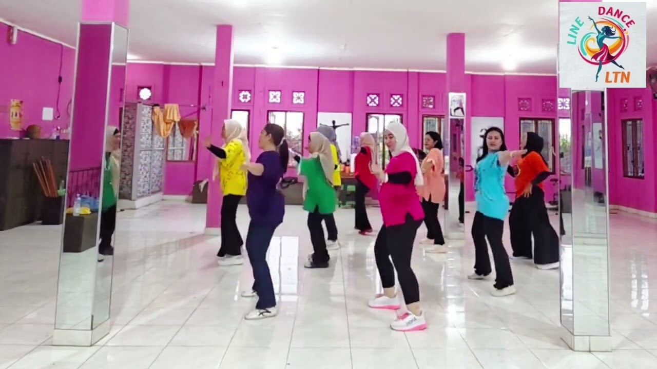 SEPERTI MATI LAMPU VERSI KOREA || LINE DANCE || BEGINNER || CHOREO SRYMARAH