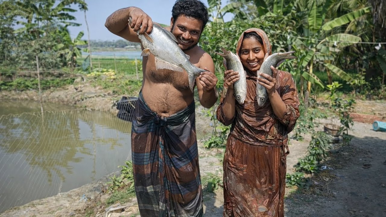 জামাই বউ মিলে কি কি মাছ ধরলাম?