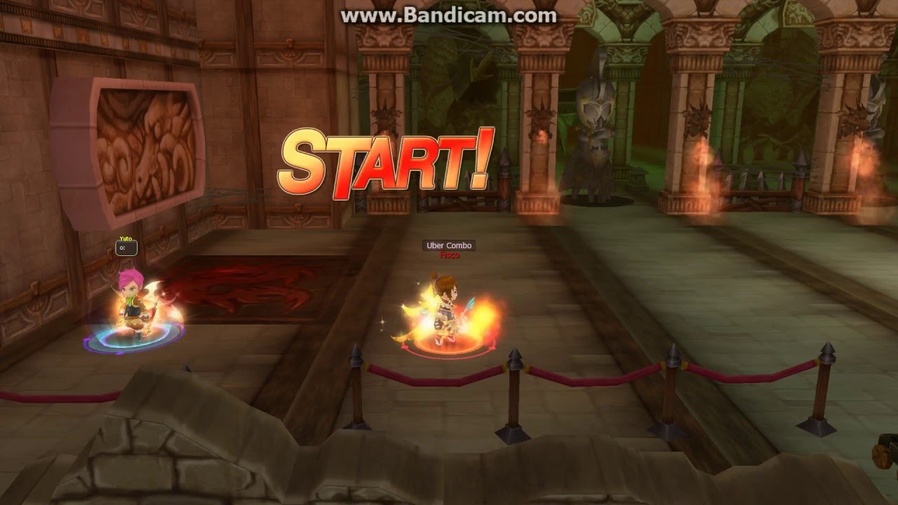 Fantasy Dragonica Sentinel (Fisco) VS Ninja (Yuto).