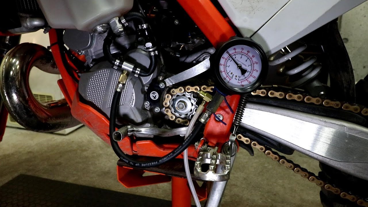 Измерение давления топлива KTM и Husky