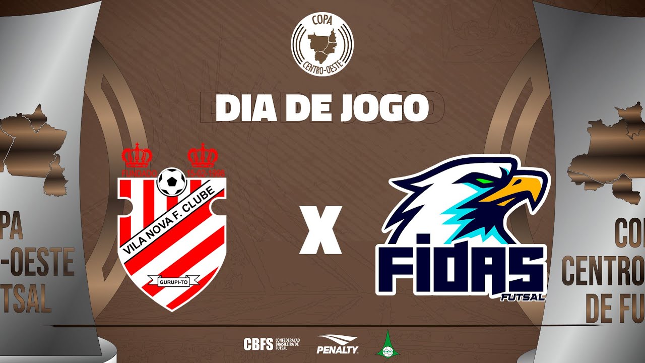 Copa Centro Oeste de Futsal | Vila Nova de Gurupi x Fidas Futsal | Final | Ao Vivo