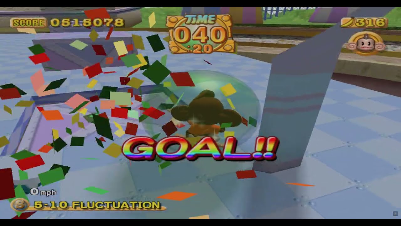 Super Monkey Ball 2: Story Mode: World 5: Amusement Park.
