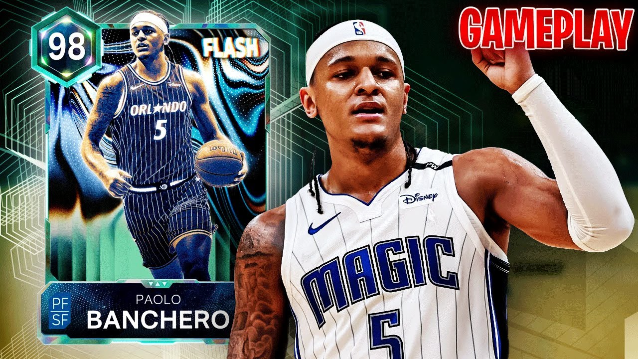 GALAXY OPAL PAOLO BANCHERO GAMEPLAY!! IS P5 THE BEST SF IN NBA 2K26 MyTEAM!!