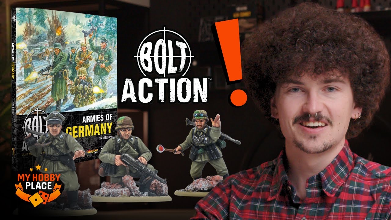 UNBOXING : Peloton de vétérans allemands et Livre d'armée V3 | BOLT ACTION