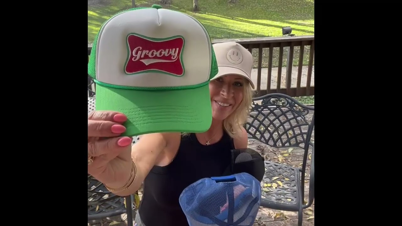 Citrusy Boutique Trucker Hat Review, Positive happy trucker hats  Unisex hats 2 pack spread joy