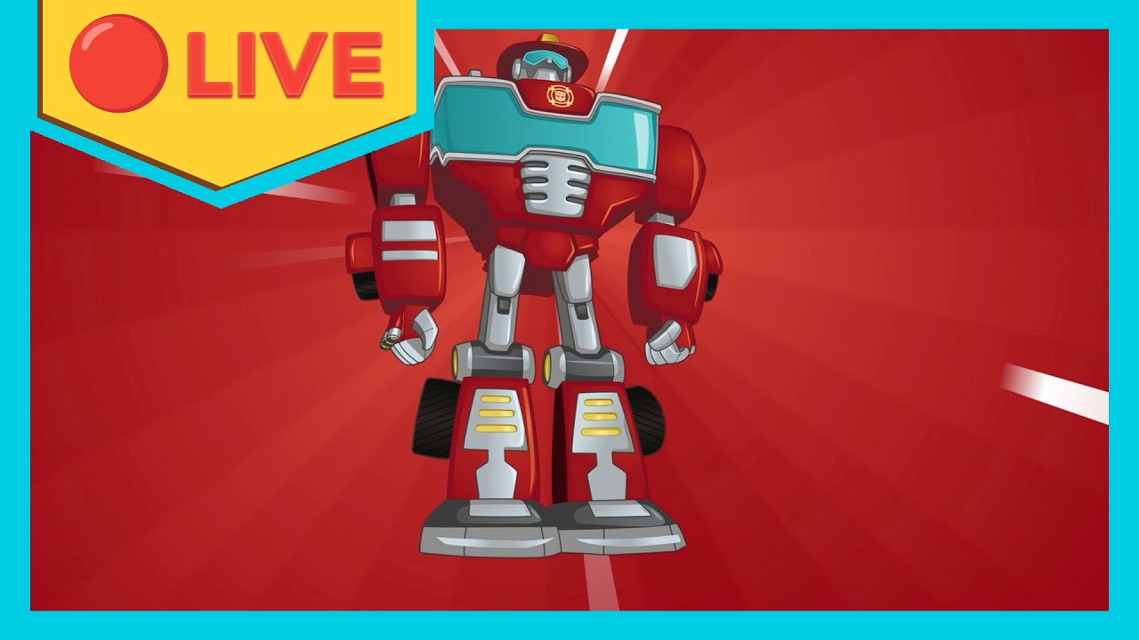 🔴 Heatwave's Best FIRE RESCUES! 🔥🚒  24/7 Live Stream | Transformers: RESCUE BOTS