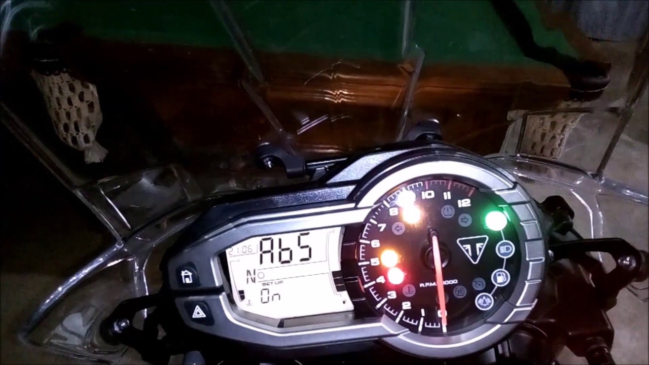 Painel Triumph Tiger 800 XR