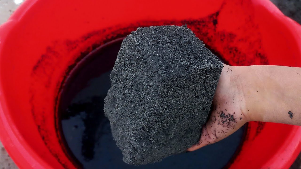 Omg New Pure Charcoal 🖤💣cylinders itny soft aor dusty hain khud hi crumble ho rhy water me  #asmr