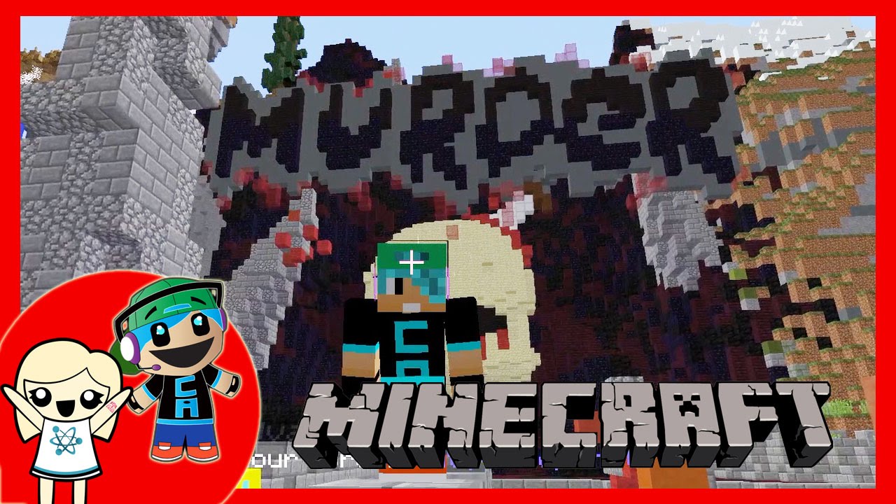 Minecraft - MURDER Mini Game Mystery with Cybernova