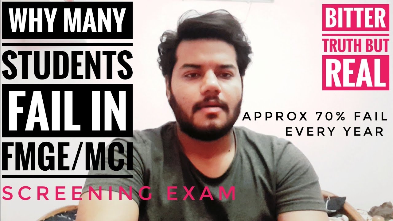 🔴WHY SO MANY STUDENTS  𝗙𝗔𝗜𝗟𝗘𝗗 IN 𝗙𝗠𝗚𝗘? 𝗠𝗖𝗜 𝗦𝗖𝗥𝗘𝗘𝗡𝗜𝗡𝗚 𝗧𝗘𝗦𝗧(NBE) 𝟴𝟬% FAIL
