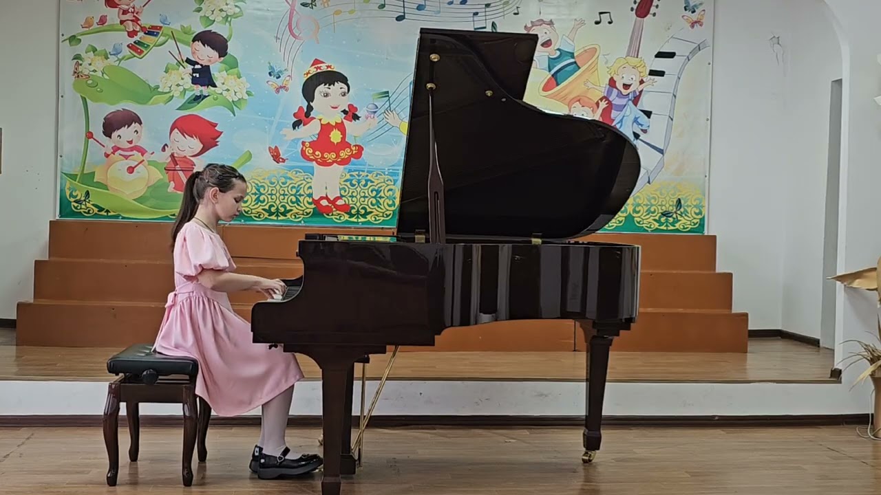 ДМШ г. Хромтау Старовойтова Ева, средняя группа, преподаватель Петрова И.В.