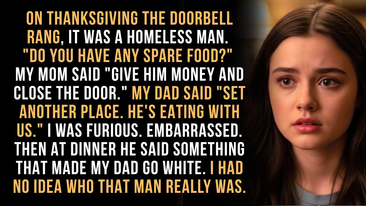 A Homeless Man Knocked on The Door at Thanksgiving Dinner. I Had No Idea Who That Man Really Was.