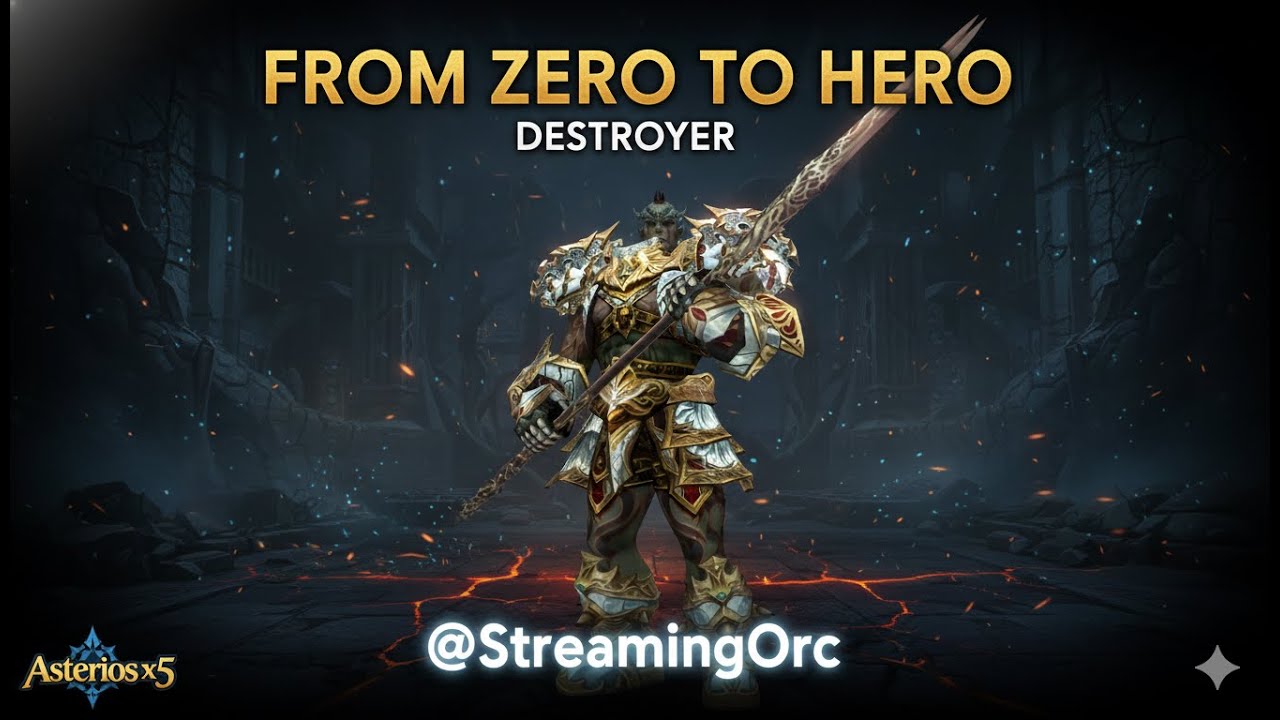 Asterios x5 | From Zero To Hero | Solo Destroyer| Instances | 14.02.2026