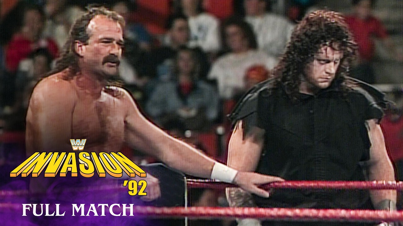 FULL MATCH: Undertaker & Jake Roberts vs. Randy Savage & Jim Duggan: Invasion 1992