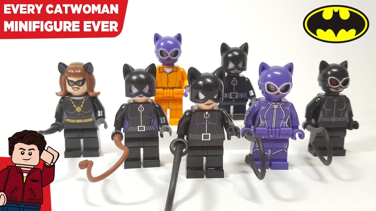 EVERY LEGO Catwoman Minifigure EVER Released