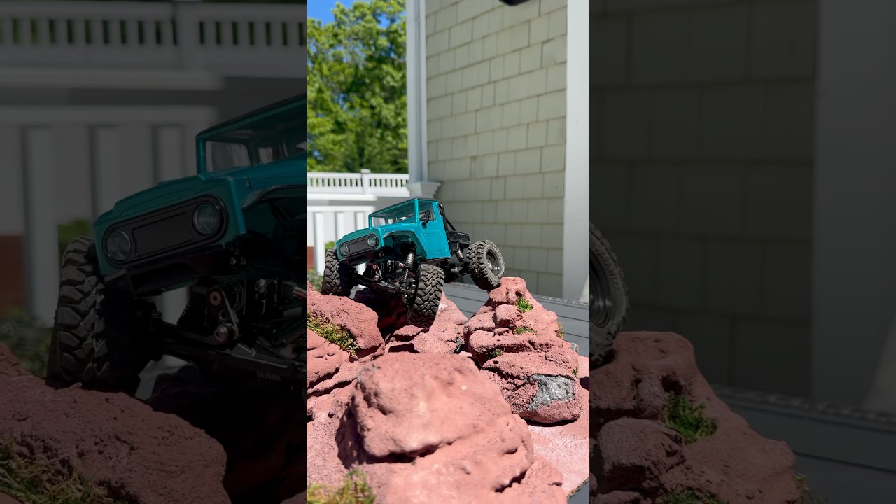 This new modular crawler course setup from Rockin RC&rsquo;s is awesome! Totally configurable 👍🏻