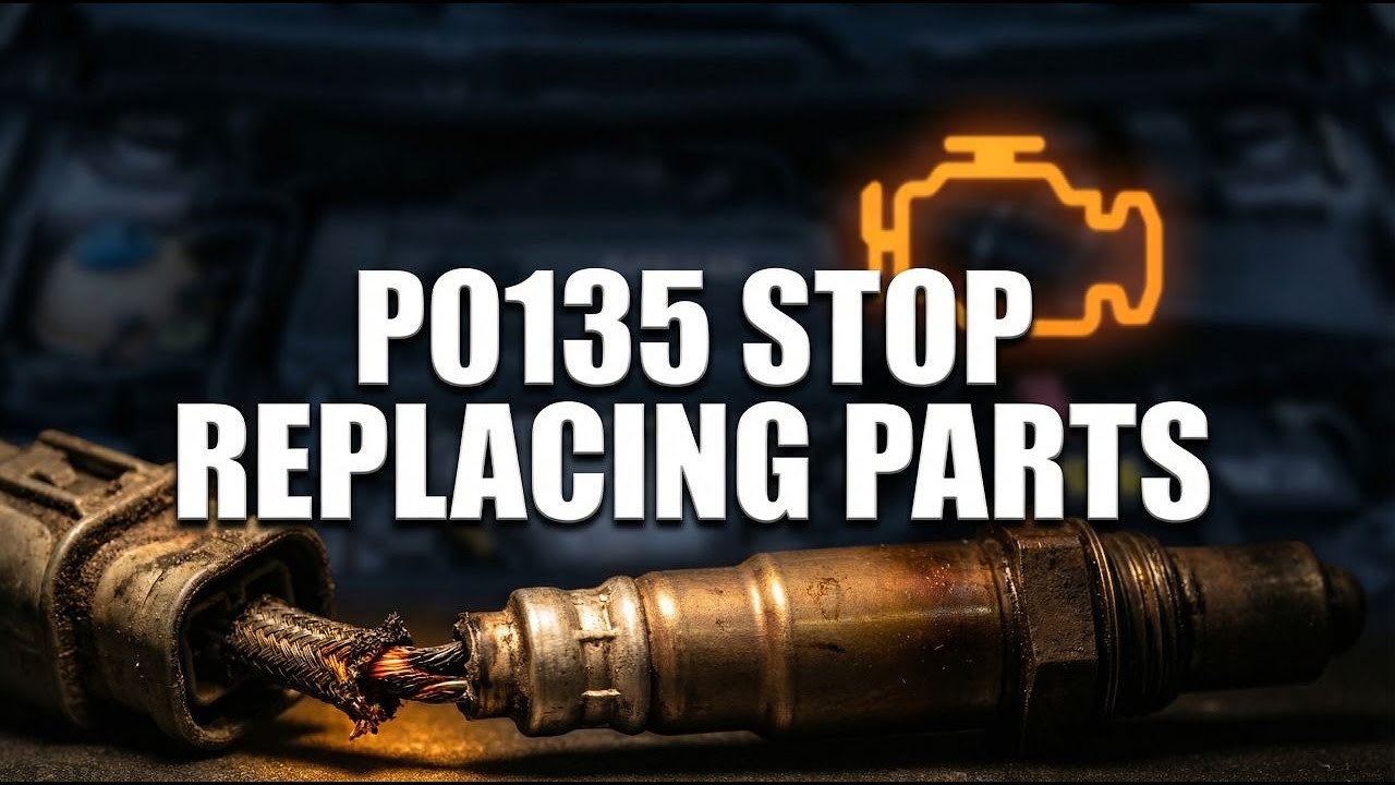 P0135 Code: STOP Replacing Parts! (DIY Diagnostic Fix)