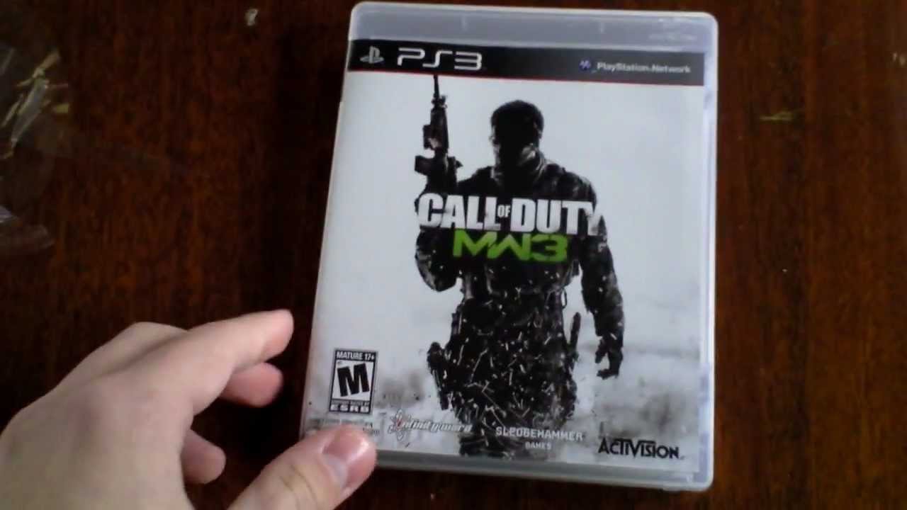 Call of Duty: Modern Warfare 3 Unboxing (PS3)