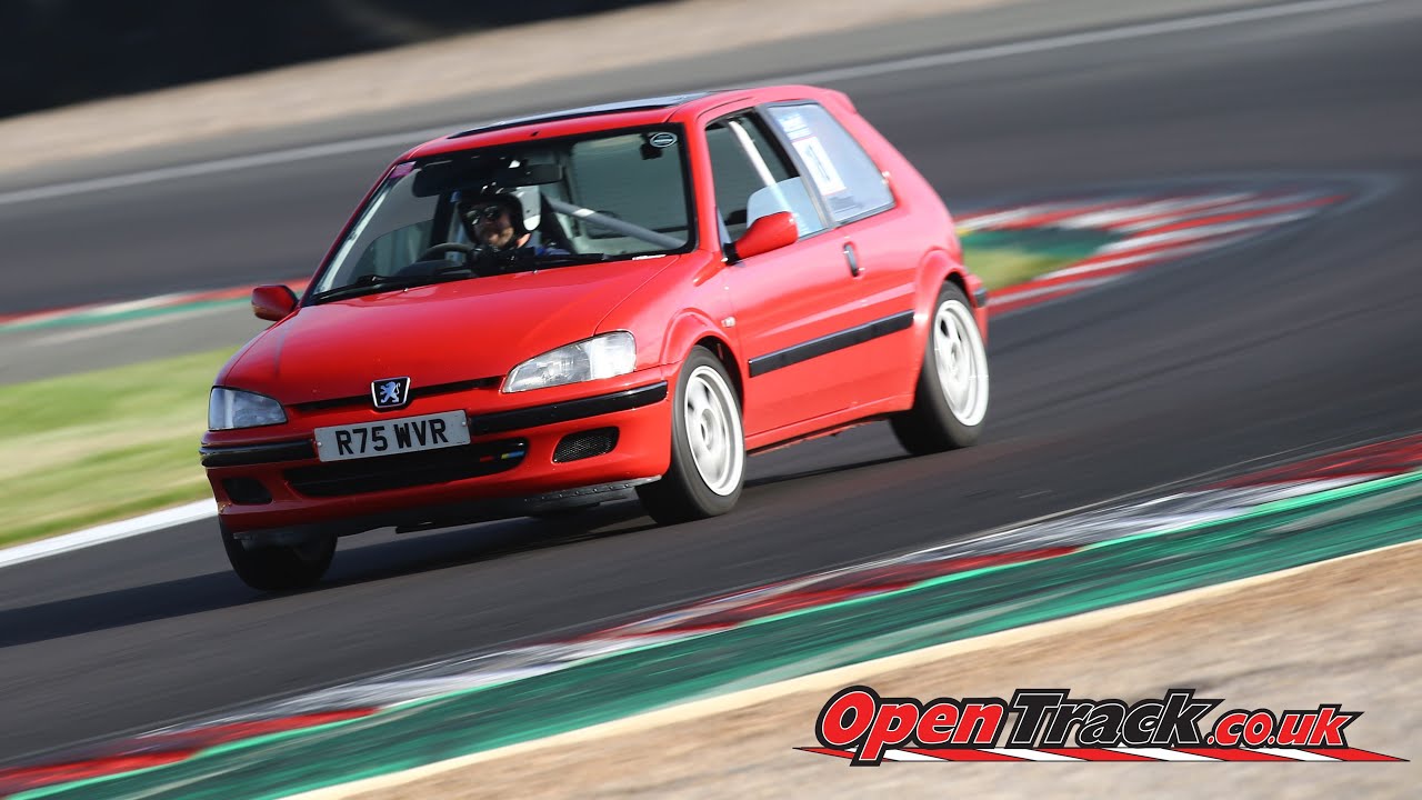 How not to drive Donington Park GP - USBsport Peugeot 106 On-Board 03/07/2024