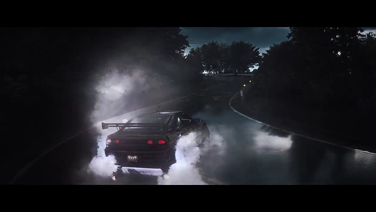 Drifting Up Mount Akina In A Nissan Sileighty - Initial D Vibes