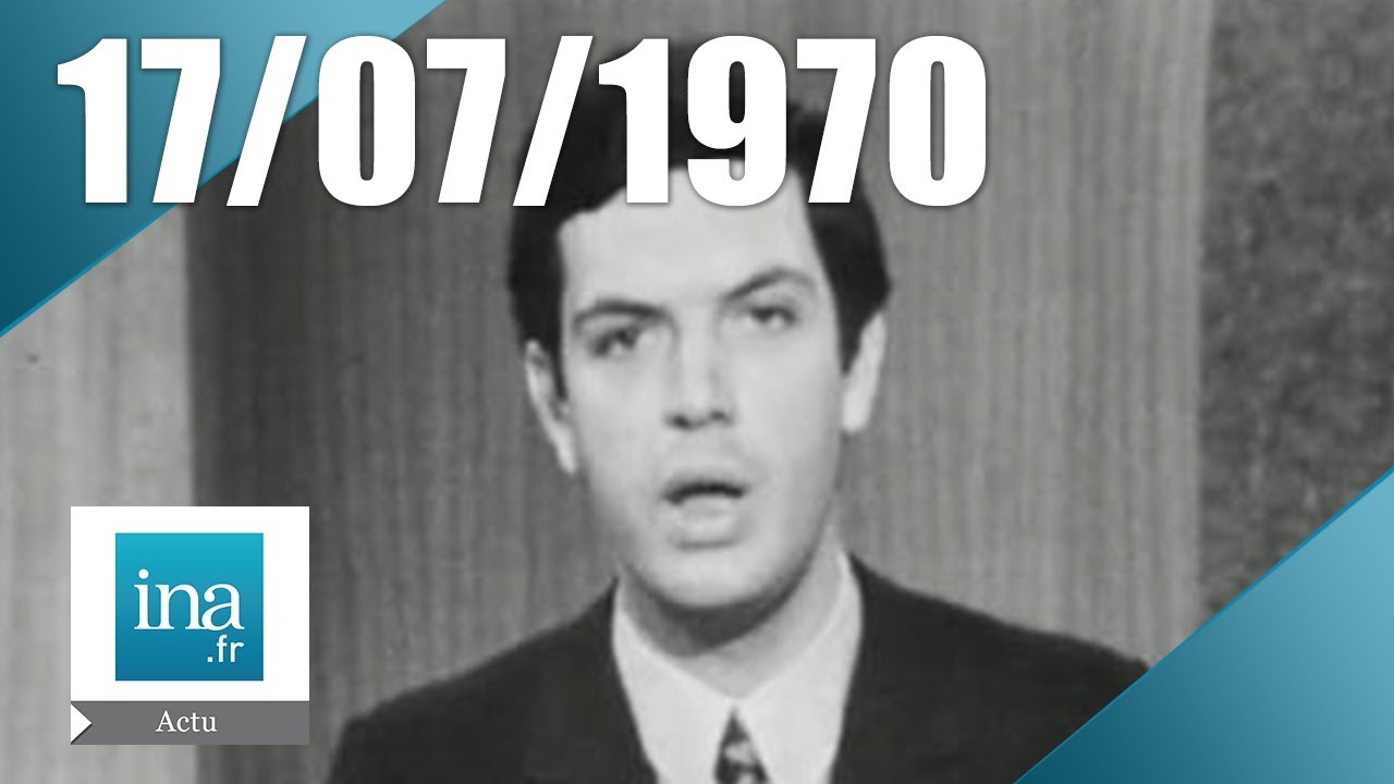 13h 1ère chaîne ORTF du 17 juillet 1970 : Projet du tunnel sous la Manche | Archive INA