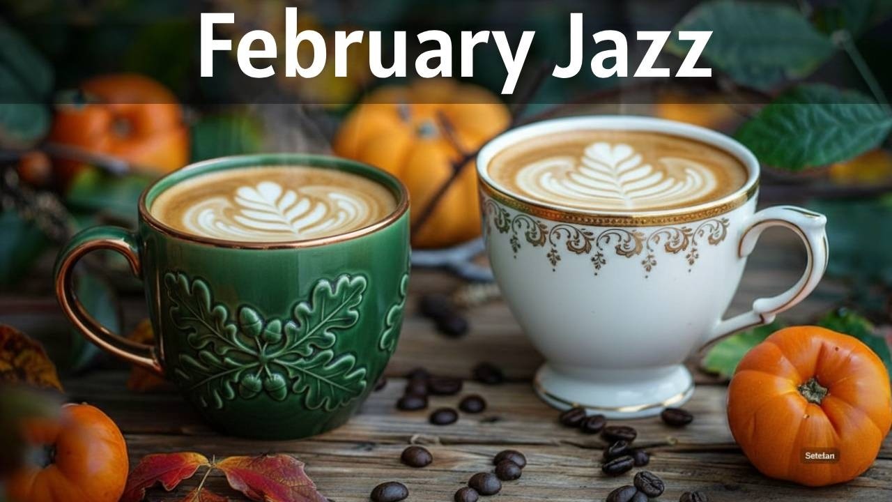 February Jazz 🌸 Cool Spring Morning Jazz Café & Elegant Bossa Nova Piano