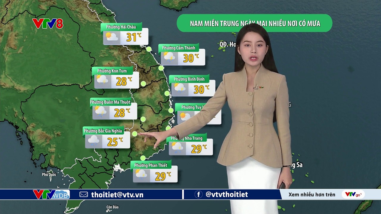 Dự báo thời tiết du lịch 7 ngày tới từ ngày 27/02 đến ngày 05/03/2026 | VTVWDB