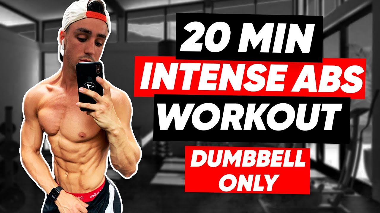 20 MINUTE ABS WORKOUT (DUMBBELLS ONLY)