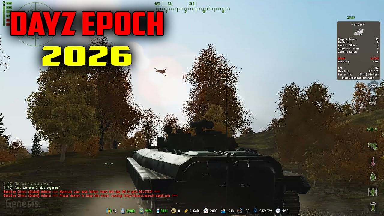 ARMA 2 DAYZ EPOCH | 2026 | ПРОЛОГ